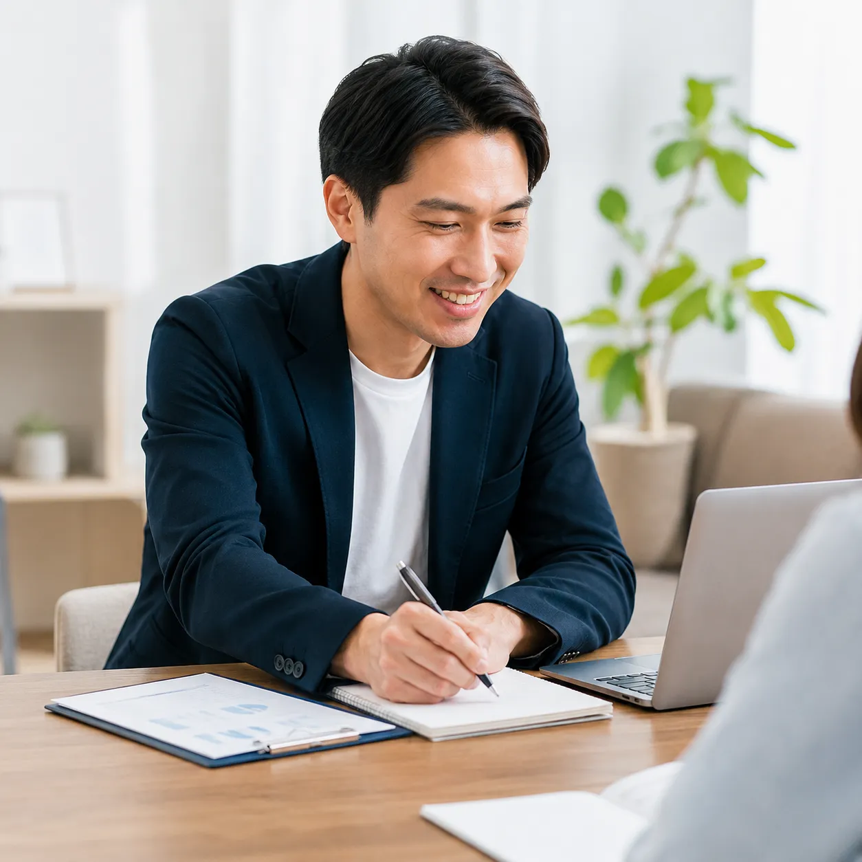 相談中のWeb担当者